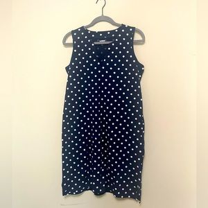 Land’s End polka dot tank cotton dress